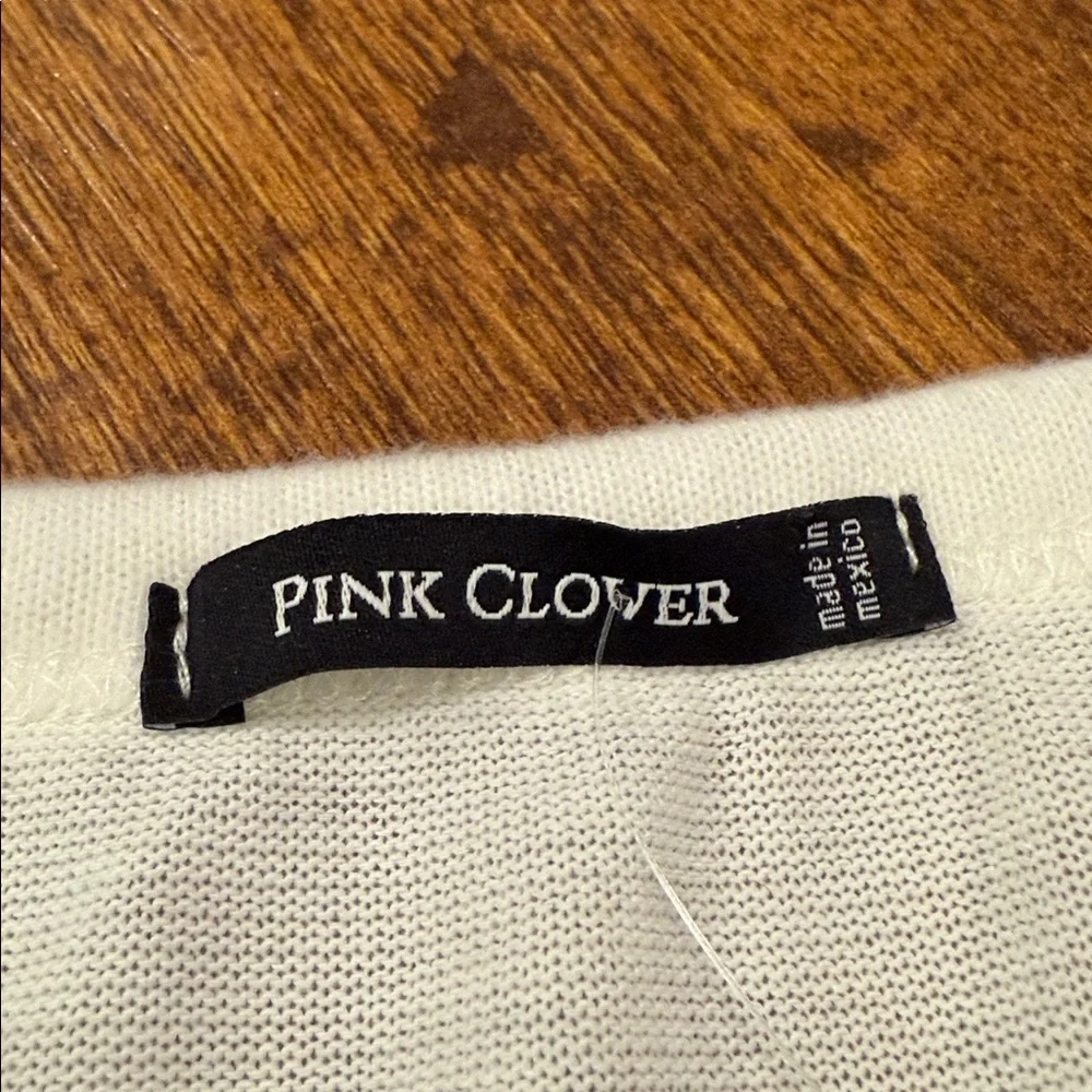 Ultra soft Pink Clover block color sweater size XL new with tags - Picture 2 of 7